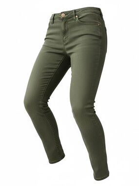 AG Adriano Goldschmied Olive High Waist Skinny Jeans Prima Cigarette Leg/31R